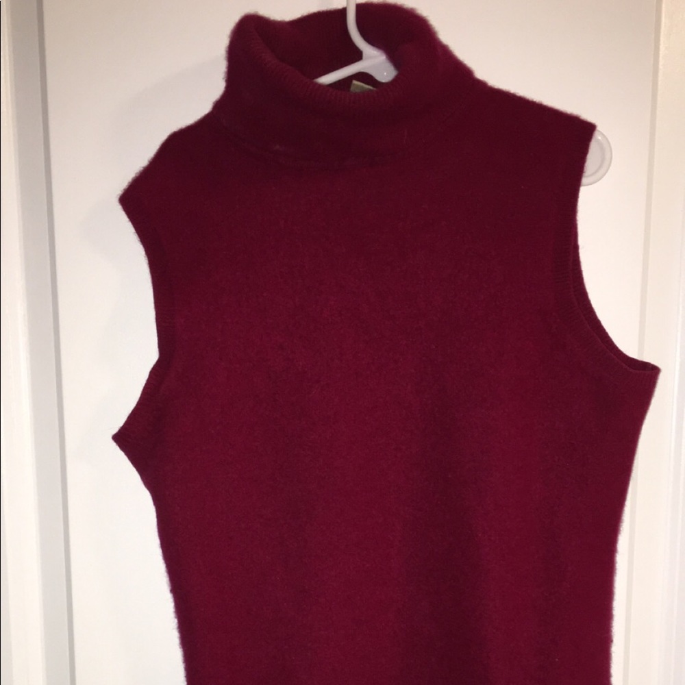 Vintage turtleneck sweater tank top